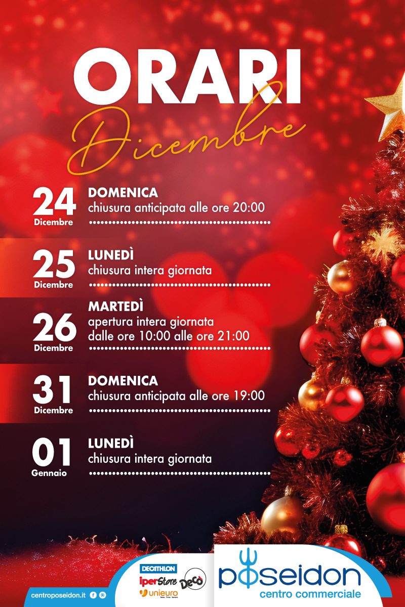 Orari Natale 2023